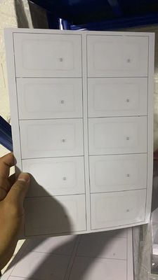 بطاقة RFID من نوع PVC مع رقاقة TK4168/IC F08 لإنتاج بطاقات RFID الذكية