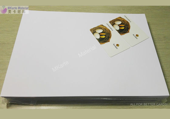 A4 الحجم 0.15mm الطباعة بالورق الحمراء بطاقة البنك