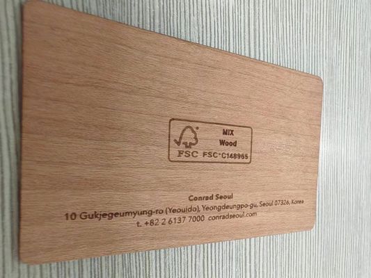 مواد البطاقة الذكية Cr80 85.6 * 54mm صديقة للبيئة
