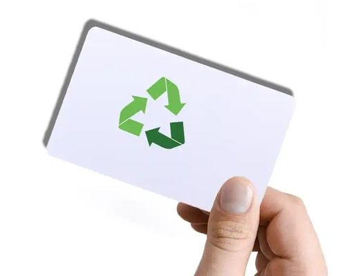 الصديق للبيئة 0.3mm اللون الأبيض الطباعة المكررة ورقة البلاستيكية البلاستيكية لإنتاج بطاقة سمات