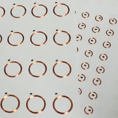 3*8 4*8 6*8 تخطيط RFID Inlay Prelam PVC Inlay Sheet RFID ورقة بطاقة بدون اتصال لإنتاج بطاقات بلاستيكية