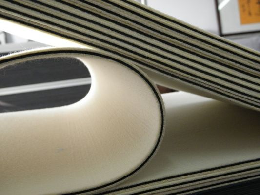3 ملم سمك الصوف الأسود شعرت المصفوفة وسادة وسادة MRP-2 ل PVC بطاقة الصحافة المصفوفة