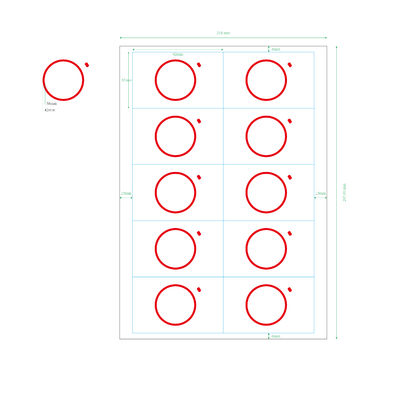 2X5 سلك النحاس الذكي مواد الرقاقة لشركة RFID بطاقة إينلاي Prelam مواد بطاقة البيكسيك