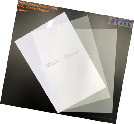 0.075-0.25mm White Or Transparent PET Card Digital Printing Sheet For HP Indigo Printer M-PET-HIP