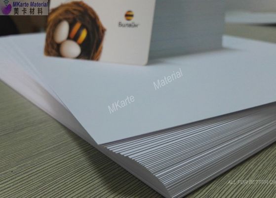 صفائح PVC ثنائية الجانب للطباعة الرقمية مع التصاق الحبر الممتاز وقوة تقشير قوية
