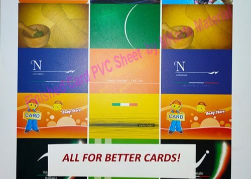 PVC ورقة طباعة أوفست الأساسية سلسلة MOP مع قوة تقشير قوية