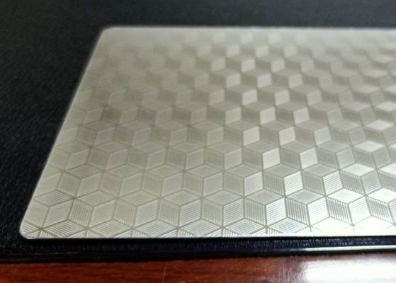 لوحات فولاذية مصقولة منقوشة منقوشة مخصصة نمط التشطيب