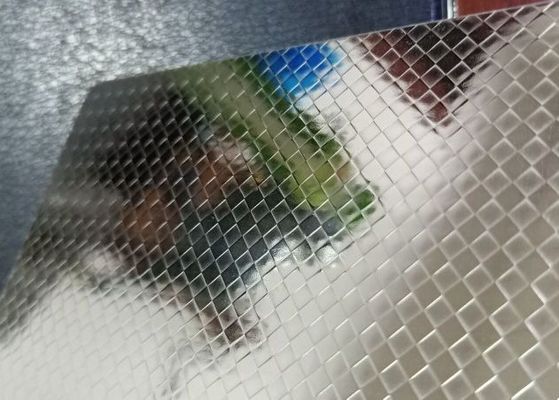 لوحات فولاذية مصقولة منقوشة منقوشة مخصصة نمط التشطيب