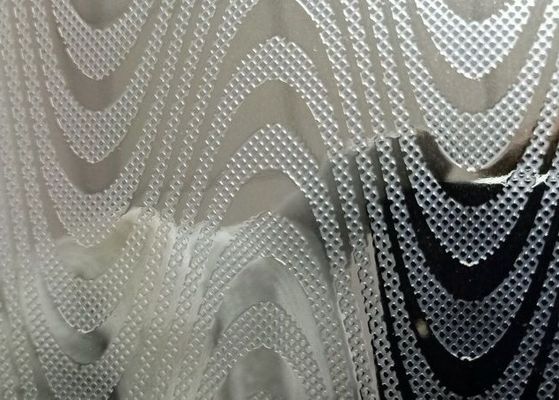 لوحات فولاذية مصقولة منقوشة منقوشة مخصصة نمط التشطيب