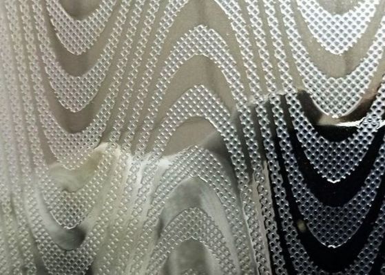 ألواح فولاذية مغلفة شخصية منقوشة لاستخدام تغليف البطاقات البلاستيكية