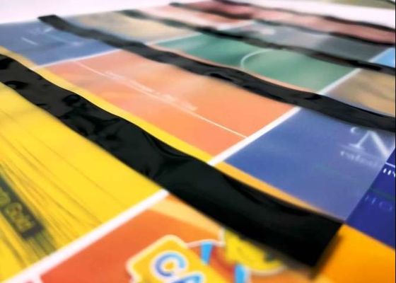 شريط مغناطيسي أسود اللون مطلي بفيلم شريط مغناطيسي عالي القوة