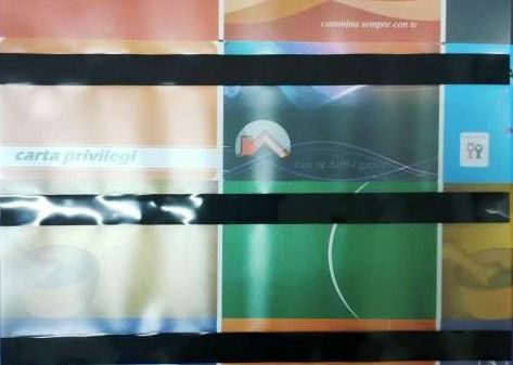 سطح لامع PVC خطوط مغناطيسية مغلفة بطبقة PVC