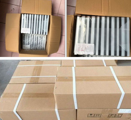 PVC المغلفة بطبقة الشريط المغناطيسي A4 حجم HICO / LOCO لصنع بطاقة بلاستيكية