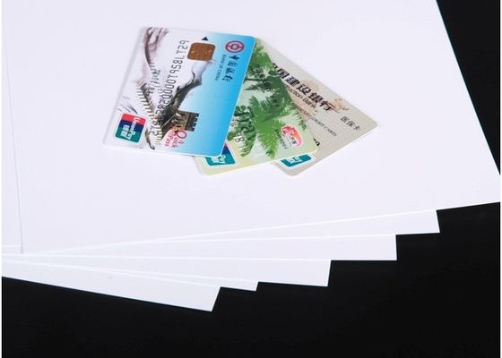 سمك طباعة التصفيح 0.76 مم ورقة أساسية PVC