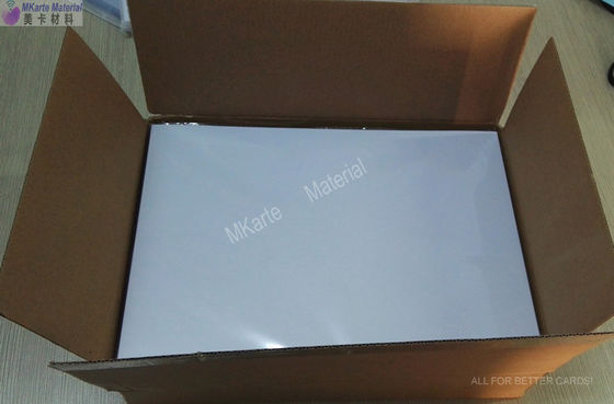 ورق مقاوم للرطوبة A4 0.40mm Inkjet للطباعة PVC
