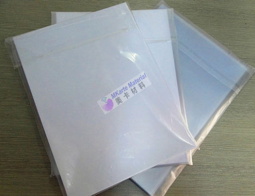 ورق مقاوم للرطوبة A4 0.40mm Inkjet للطباعة PVC