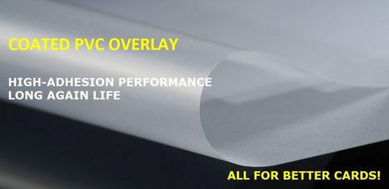 الشيخوخة المقاومة PVC A4 0.10mm مادة البطاقة الذكية