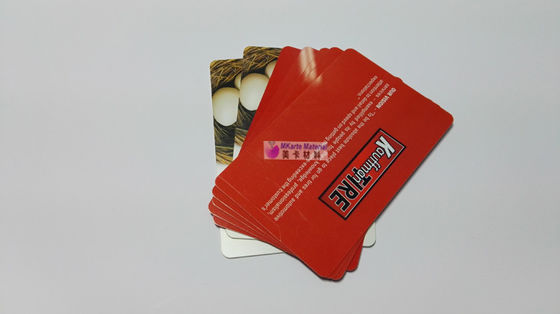 0.18mm مزدوج الوجهين النافثة للحبر صفائح PVC القابلة للطباعة