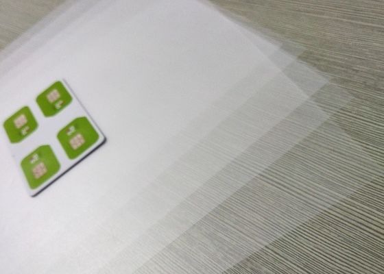 0.10mm ورقة بلاستيكية للماء Petg لصنع البطاقات البلاستيكية