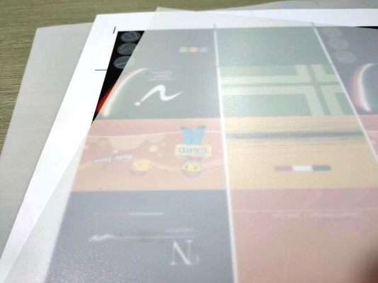 طباعة أوفست ورقة بلاستيكية شفافة 0.1 مم PC