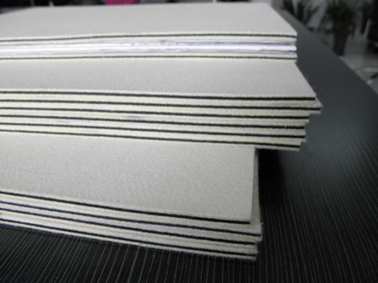 80 N / Mm 3mm Woolen Felt Cushion Laminated Pad لبطاقة الائتمان