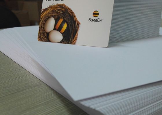 A3 مزدوج الجانب 0.40 مم الطباعة الرقمية أوراق بولي كلوريد الفينيل