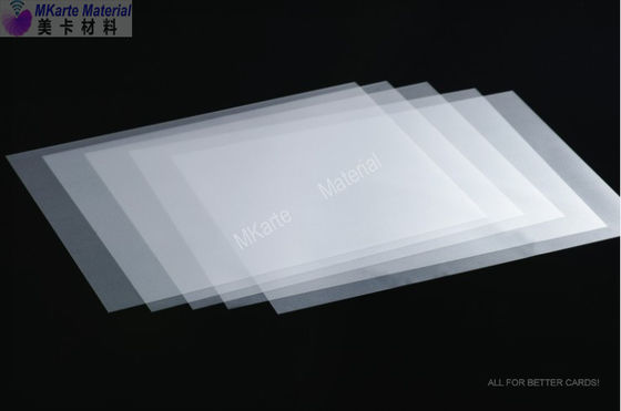 0.08mm حجم A3 PVC المغلفة تراكب لمواد الجسم بطاقة PVC