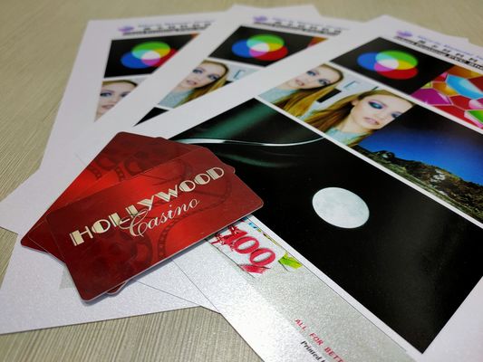 50 قطعة 0.18 مللي متر Inkjet Printable Pvc Sheets A4 A3