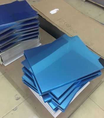 لوحة فولاذية مغلفة بمرآة عالية اللمعان لتصفيح بطاقة PVC