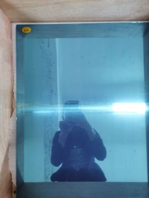 0.8mm A3 حجم بطاقة التصفيح لوحة الصلب مرآة / المصقول النهاية