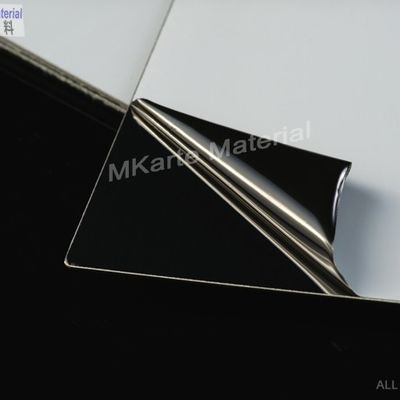 0.8mm A3 حجم بطاقة التصفيح لوحة الصلب مرآة / المصقول النهاية