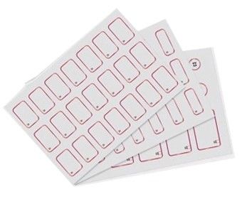 3*8 4*8 6*8 تخطيط RFID Inlay Prelam PVC Inlay Sheet RFID ورقة بطاقة بدون اتصال لإنتاج بطاقات بلاستيكية