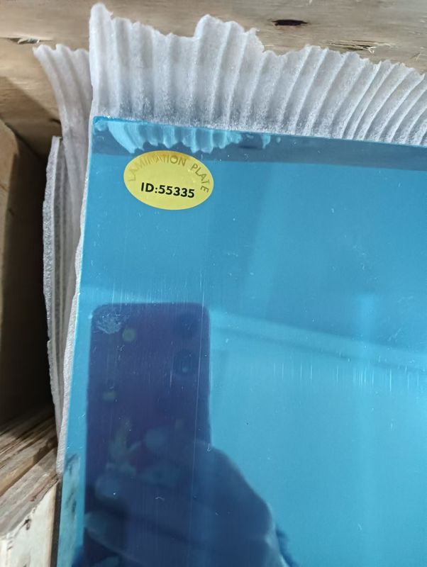 0.4-1.0mm سمك الفولاذ المقاوم للصدأ 430BA صفيحة الفولاذ المصفوفة مع النهاية اللامعة على كلا الجانبين لإنتاج البطاقات الذكية