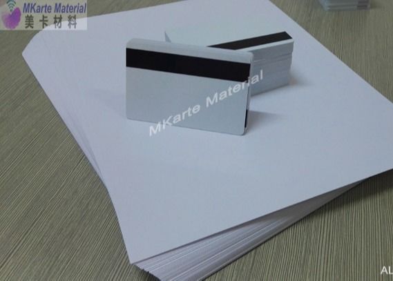 MGI Digital Printable White Pvc Sheet 0.15mm-0.40mm مع قوة تبول قوية