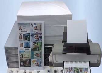 أوراق PVC A4 النافثة للحبر للطباعة بحجم A4 لطابعة HP Epson و Cannon Inkjet