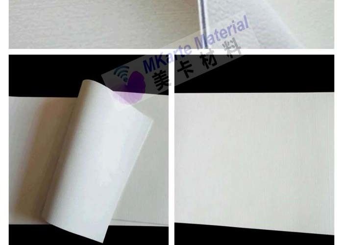 A4 3mm وسادة مغلفة بيضاء من الصوف فيلت مادة وسادة لتصفيح بطاقة RFID