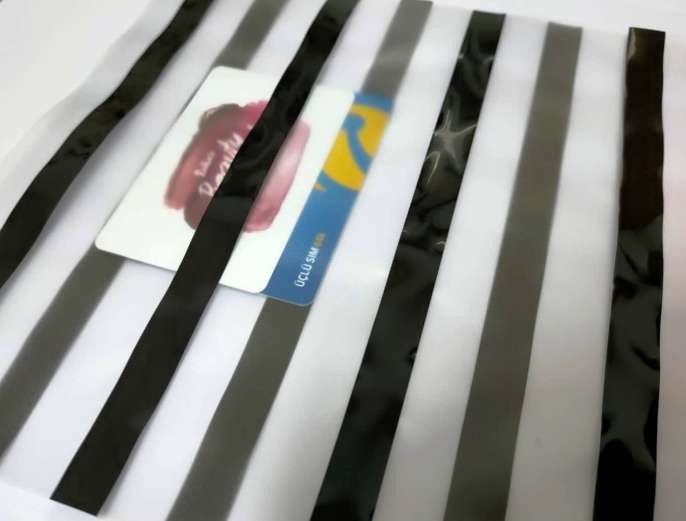 0.04mm PVC بطاقة A4 A3 حجم شريط مغناطيسي مغلف بطبقة فيلم