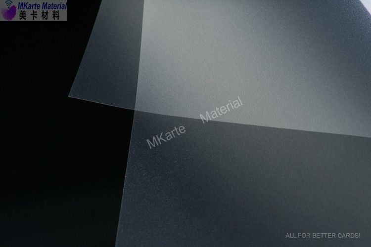 0.08mm حجم A3 PVC المغلفة تراكب لمواد الجسم بطاقة PVC
